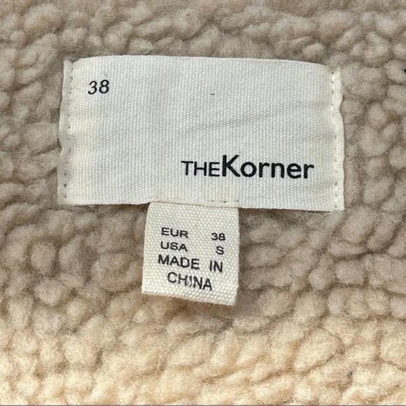 Anthropologie The Korner corduroy sherpa jacket small - Picture 10 of 13
